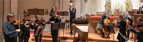 Das Kammerorchester Kolbermoor lieferte bei seinem Barockkonzert wieder eine klangliche Präzisionsarbeit ab.