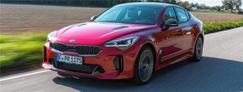 Die Sportlimousine Kia Stinger.Foto kia