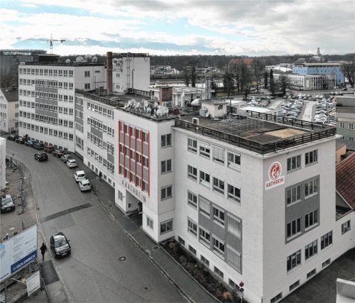 Ein Ort der Unruhe und der Spekulationen: das Firmengelände von Kathrein in Rosenheim.Foto Schlecker