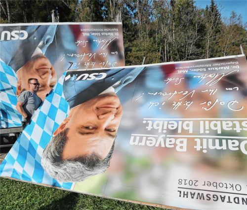 Einem politischen Erdbeben gleicht das Ergebnis der Landtagswahl vom 14. Oktober. Foto dpa