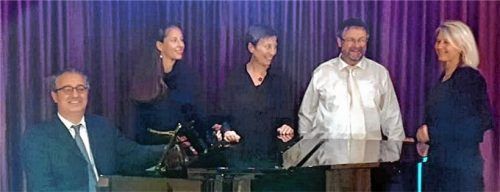 Für ein facettenreiches Hörerlebnis sorgten Alejandro Vila, Constanze Germann-Bauer, Sandra De Crescenzo, Klaus Stöcklhuber und Anita Garisch (von links).Foto re