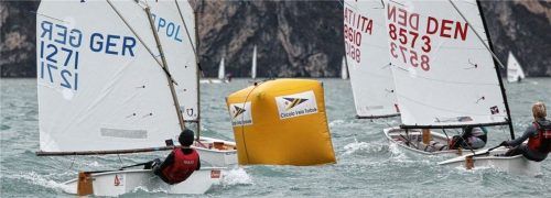 Maximilian Reger (links) vom SCBC zeigte auf dem Gardasee sein Können und wurde sechstbester deutscher Teilnehmer. Foto re