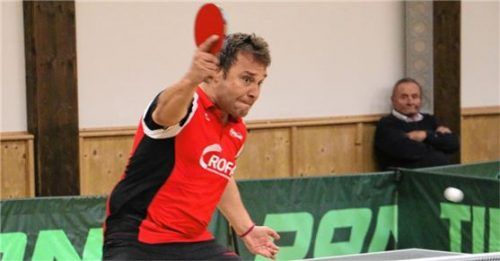 Mit dem Ex-Riederinger Manfred Degen treffen Bad Aiblings Akteure auf einen alten Bekannten.Foto erlich