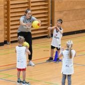 Träume groß mit dem Basketball