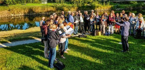 Neue Formate wie ein Konzert beim Stadtspaziergang bereichern nach Meinung der Mitglieder das Angebot der Innphilharmonie. Foto re
