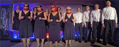 New York hat es ihnen angetan: Die Rim-Singer präsentierten neue Lieder. Foto re