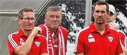 Maik Blankenhorn und der SV Bruckmühl sind in der dritten Toto-Pokal-Runde. Foto re