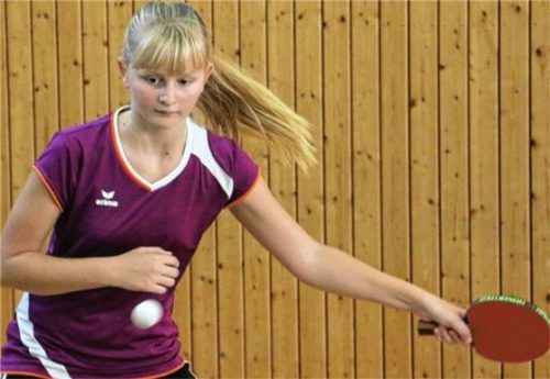 Bianca Kolmberger rettete dem TV Feldkirchen beim 7:7 einen wichtigen Punkt.Foto Erlich