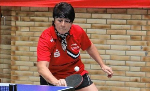 Corinna Kifinger vom SV DJK Heufeld wurde im Einzel bayerische Vizemeisterin der C-Klasse. Foto erlich