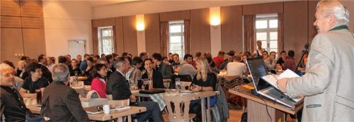 Georg Baumgartner betonte den hohen Stellenwert der Milcherzeugung in der Region Rosenheim.Foto re