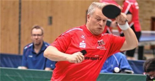 Guido Bayer vom TTV Rosenheim gewann in der A/B-Klasse der Herren.