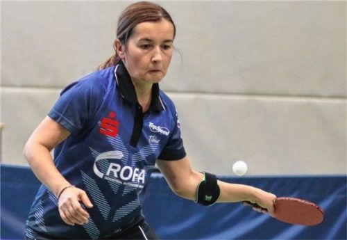 Mateja Cvetnic kam auf drei Zähler im Einzel und punktete auch im Doppel für Kolbermoor.Foto Erlich