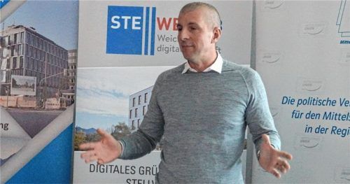 „Nicht lang überlegen, machen!“ Sascha Skorupa, Geschäftsführer der Osska GmbH, weiß, wovon er spricht, wenn er Gründern Tipps gibt. Er ist auch Beiratsvorsitzender des Berufsverbands Stellwerk 18. Fotos que