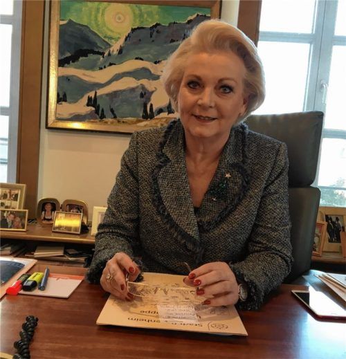 Oberbürgermeisterin Gabriele Bauer hat sich noch viel vorgenommen für ihr letztes komplettes Arbeitsjahr im Chefsessel des Rathauses.