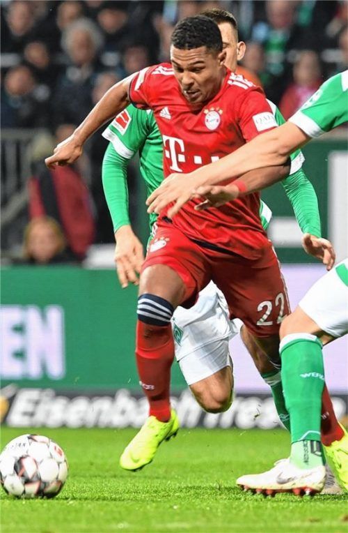 Serge Gnabry würde gerne nach seinen beiden Toren in Bremen auch gegen Nürnberg wieder treffen. Foto dpa