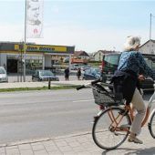 Für Leberkässemmel Gehweg zuparken