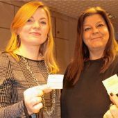 Gutscheine für glückliche Gewinner