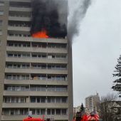 Rätselhafter Hochhausbrand