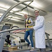 Training mit dem schnellsten Rentner der Welt