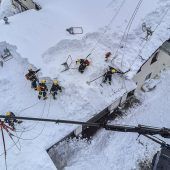 Das große Schneeschaufeln
