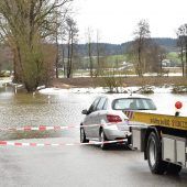 Erste Einsätze wegen steigender Pegel