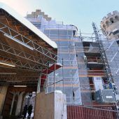 Neuschwanstein auch als Großbaustelle attraktiv