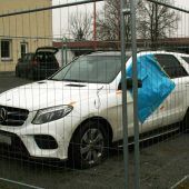 Autodiebe scheitern an Hightech