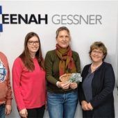 Neenah Gessner mit dabei