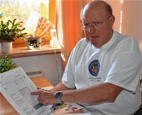 Adelbert Schömer hat sich über seine Handy-Abrechnung geärgert – und sich erfolgreich zur Wehr gesetzt. Foto Schlecker