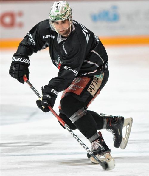 Alexander Höller gestern Abend bei seinem ersten Training mit den Starbulls. Foto  Ziegler