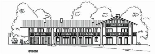 An der Mühlauer Straße Richtung Hochtal Mühlau schließt sich Richtung Osten ein kleines Seitental an, in dem sich die ehemalige Pension Edelweiß befindet. Das neue Gebäude, das in Teilen schon im Rohbau steht, wird sieben Ferienwohnungen beinhalten und eine Betriebsleiterwohnung. Der Gemeinderat hat jetzt den vorhabensbezogenen Bebauungsplan als Satzungsbeschluss gefasst.Gruber