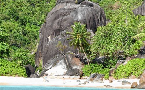 Anse du Riz in der Baie Ternay.