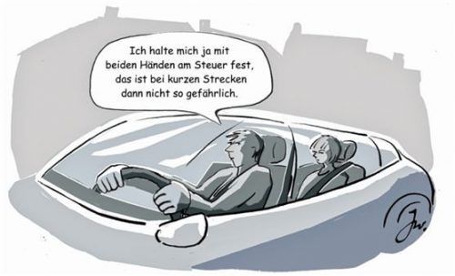 Autofahrer sind offenbar sehr viel häufiger nicht gegurtet unterwegs, wenn sich keine weiteren Insassen im Fahrzeug befinden. Foto  Goslar Institut