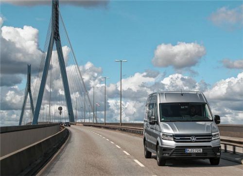 Bei der Konzeption des e-Crafter stand nicht die maximale, sondern eine praxisrelevante Reichweite im Fokus. Foto  volkswagen