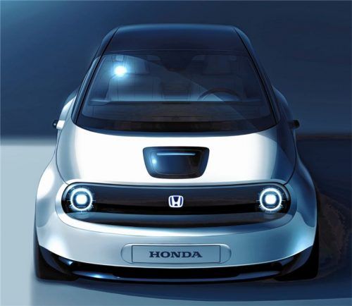 Der Prototyp unterstreicht die Elektromobilitätsstrategie von Honda. Diese sieht vor, dass bis 2025 zwei Drittel der in Europa verkauften Einheiten Hybrid-, Plug-in-Hybrid- und Elektrofahrzeuge umfassen. Foto  Honda