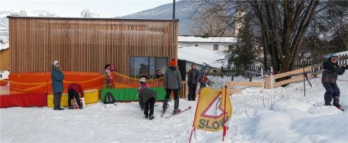 Die neue Talstation am Mesnerhang.Fotos hoffmann