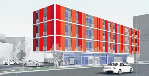 Eine Planung für das Hotel in der Berliner Straße gibt es noch nicht. Doch so könnte es aussehen, das Projekt auf dem Grundstück an der Berliner Straße, ein ehemaliges Tankstellengelände, das heute als provisorischer Parkplatz genutzt wird. Architekturbüro Bubl