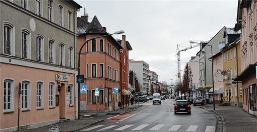 Belastet: Auch für die Innstraße hat das Landesamt für Umwelt Berechnungen angestellt.Foto re