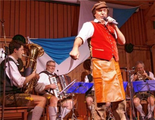 „I bin der Fensterputzer-Kare“ bekannte stolz der Schauspieler Winfried Frey. Foto Janka