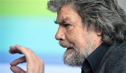Mann der klaren Worte: Bergsteiger-Legende Reinhold Messner. Foto dpa