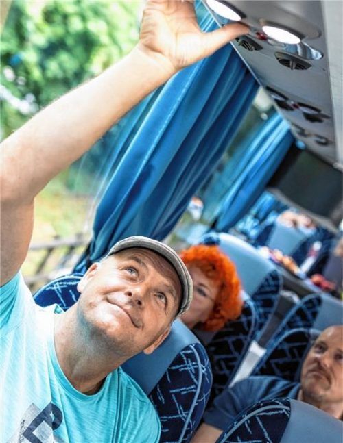 Moderne Busse verfügen über moderne Belüftungs- und Beleuchtungssysteme. Fotos gbk