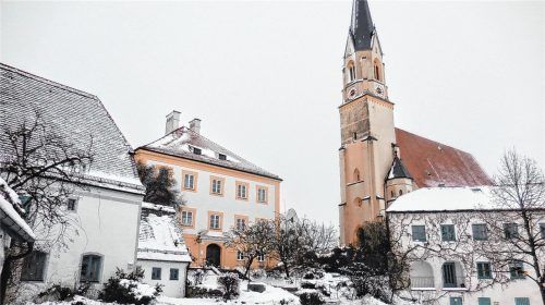 Niederbergkirchen im Schnee Januar 2019. Fotos bic