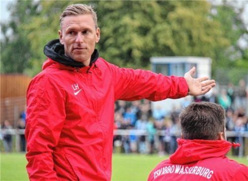 Wasserburgs Trainer Leo Haas bittet seine Mannen bereits heute wieder zum ersten Training.Foto TSV