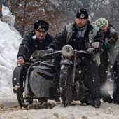 Bayern im Schneegestöber