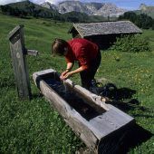 Kampf gegen Wassermangel in Berghütten