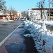 Leise bröckelt der Schnee