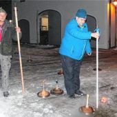 Hochsaison bei den Eisschützen