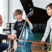 Jugend musiziert: Erster Platz mit dem Minibass