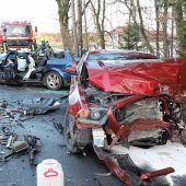 Vier Verletzte bei Alkoholunfall