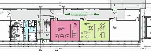 Ausführlich beschäftigte sich der Gemeinderat Eggstätt mit den Plänen für die neue Kindergruppe (hier die angedachten Gruppenräume).Foto re